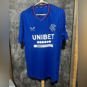 Castore Soccer Jersey Rangers  Glasgow FC Home football Shirt